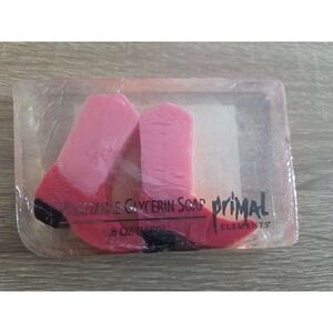 Primal Elements Pink Boots‎ Glycerin Soap 5.8 Oz Bar Sweet Citrus Scent
